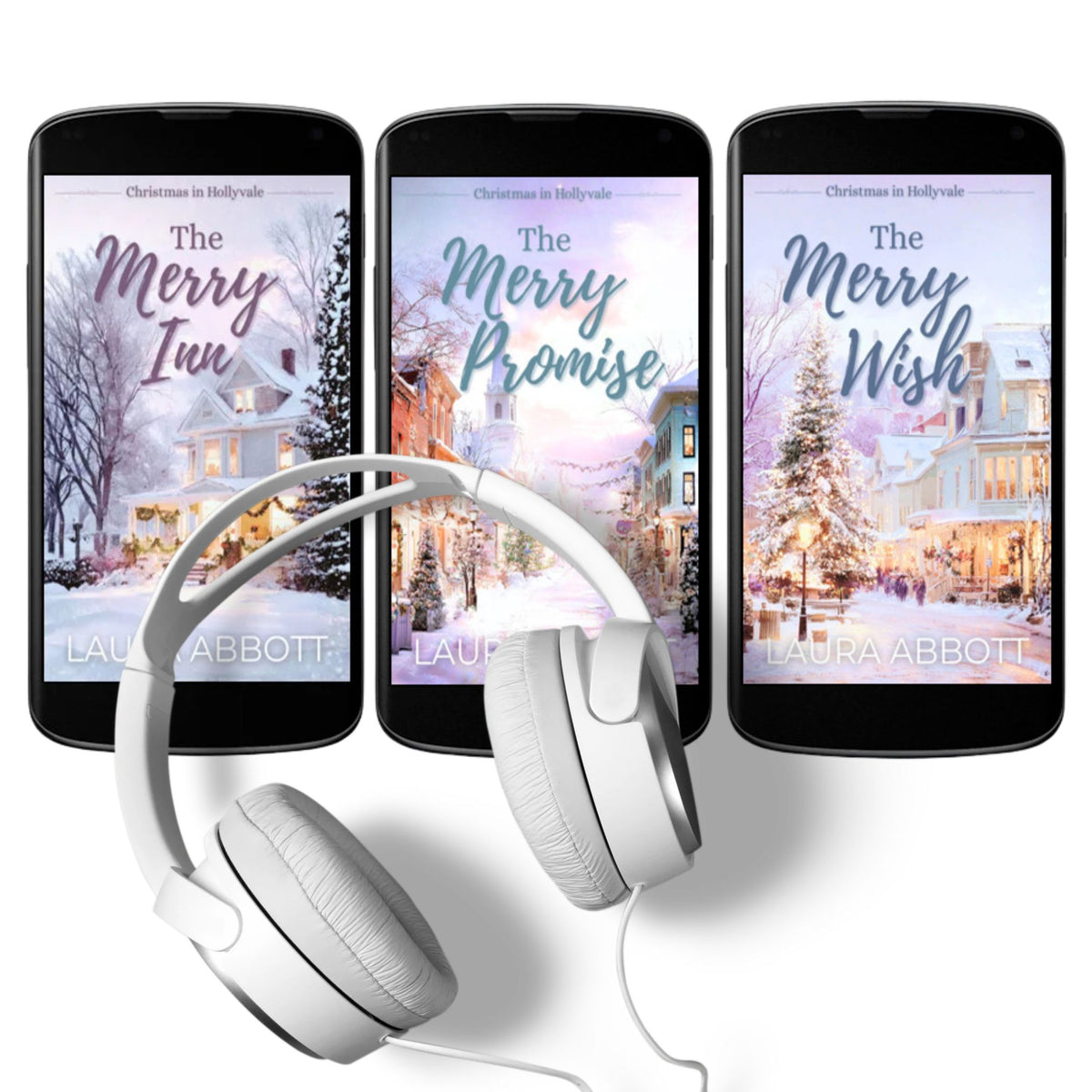 Christmas in Hollyvale - Complete Trilogy, Audiobook Bundle